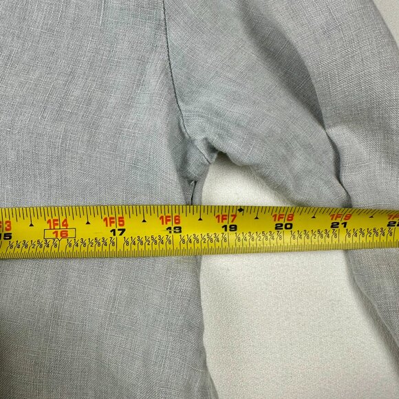 James Perse Linen Button Down Shirt Lightweight Beach Resort - Picture 6 of 7